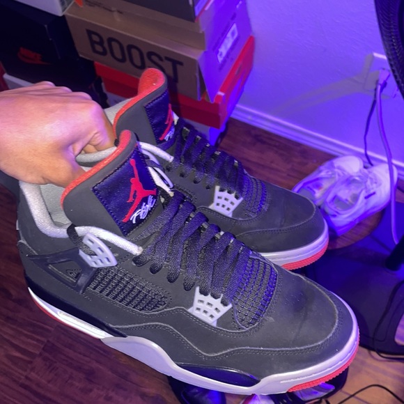 Bred 4s Retro "OG" 2019 - Picture 3 of 5